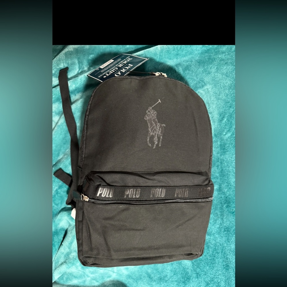 Black Polo backpack